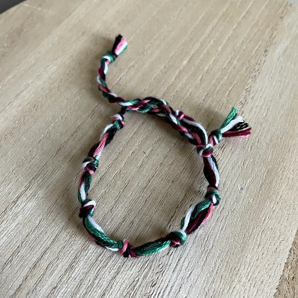 Alanis Bracelet anklet trendy comfortable tie embroidery thread woven gift
